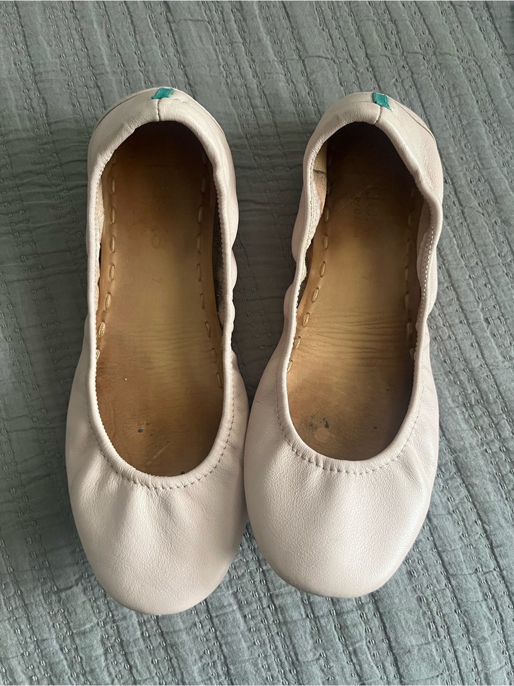 Ballerina Pink Tieks - excellent condition!